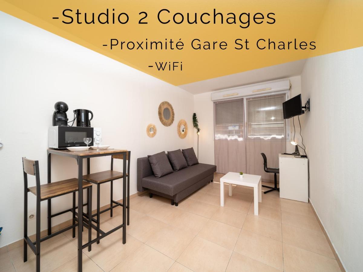 Appartement Climatise Avec Parking A 6Min A Pied De La Gare St Charles Μασσαλία Εξωτερικό φωτογραφία