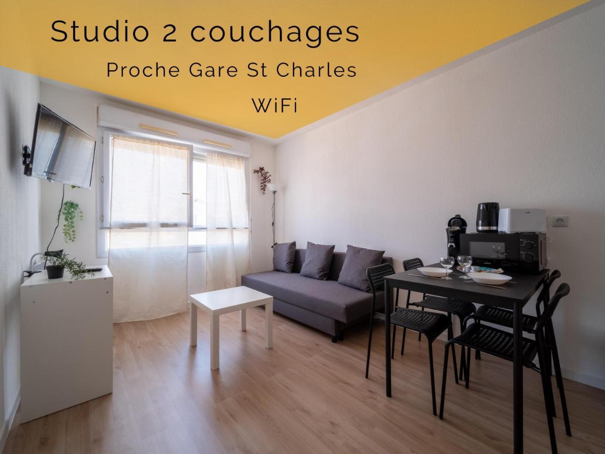 Appartement Climatise Avec Parking A 6Min A Pied De La Gare St Charles Μασσαλία Εξωτερικό φωτογραφία