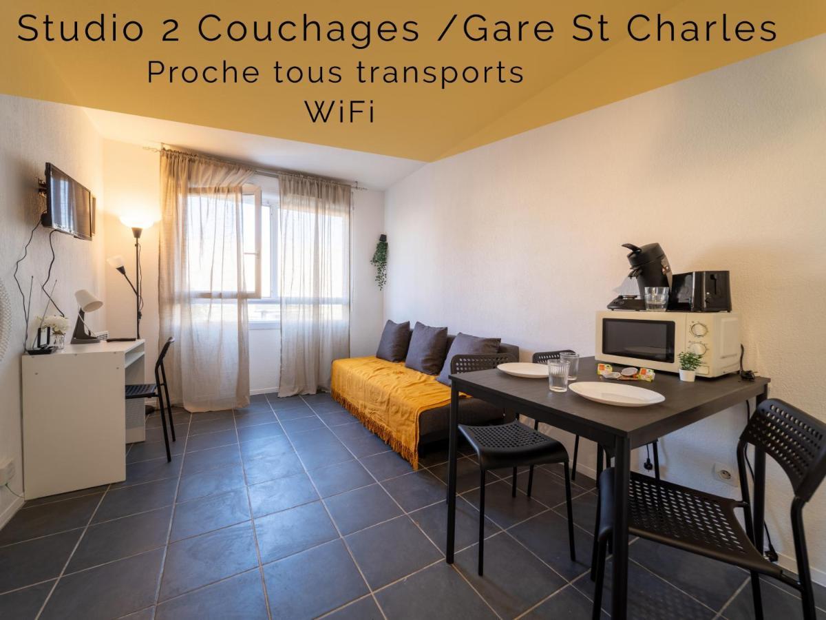 Appartement Climatise Avec Parking A 6Min A Pied De La Gare St Charles Μασσαλία Εξωτερικό φωτογραφία